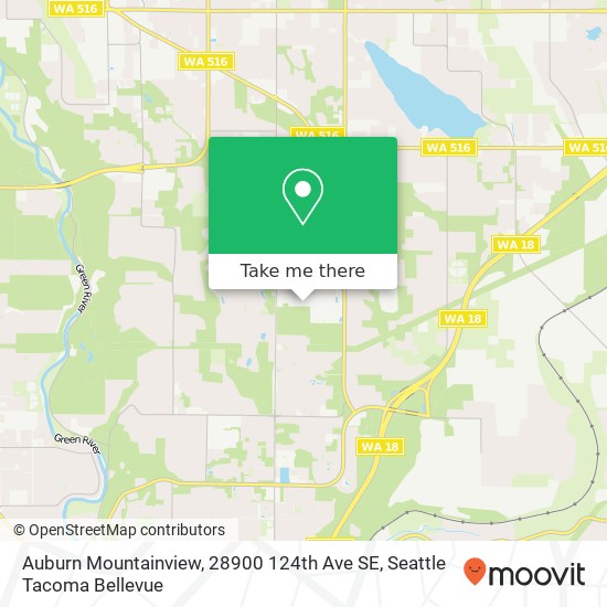 Auburn Mountainview, 28900 124th Ave SE map