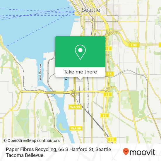 Paper Fibres Recycling, 66 S Hanford St map
