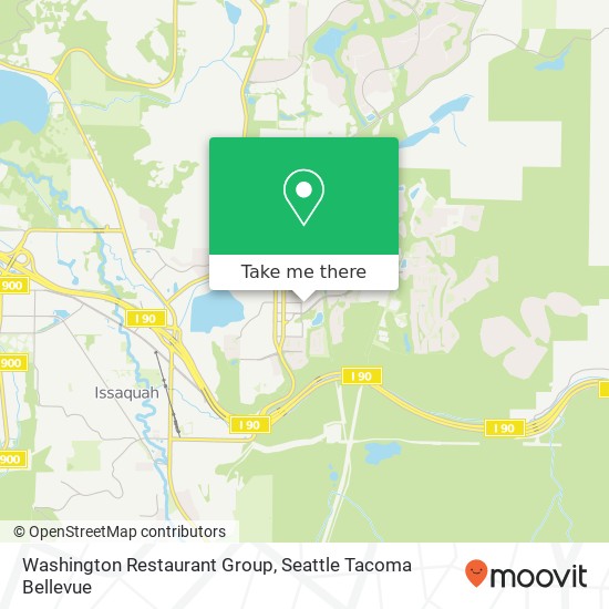 Mapa de Washington Restaurant Group