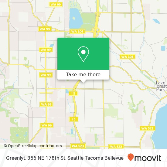 Greenlyt, 356 NE 178th St map