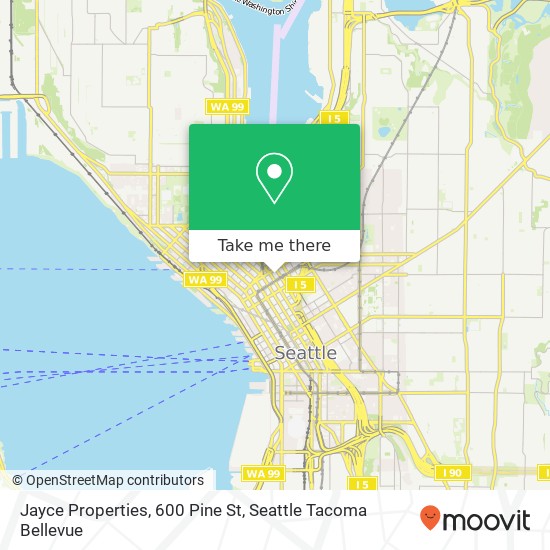 Jayce Properties, 600 Pine St map