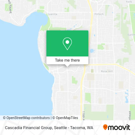 Mapa de Cascadia Financial Group