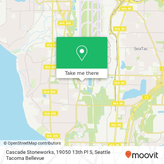 Cascade Stoneworks, 19050 13th Pl S map