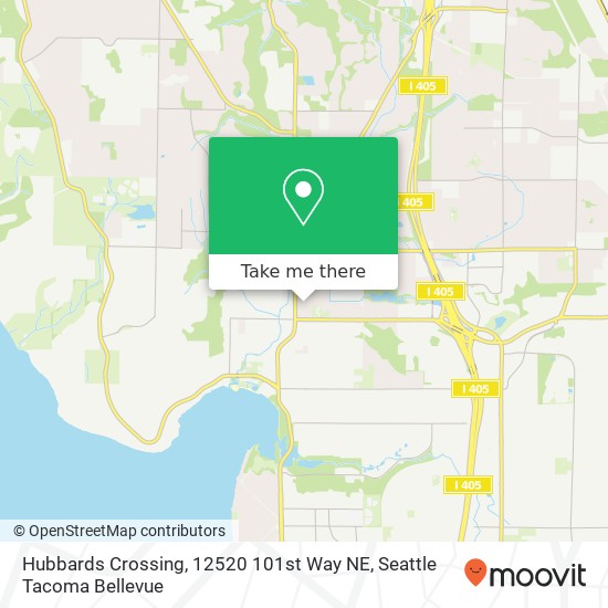 Mapa de Hubbards Crossing, 12520 101st Way NE