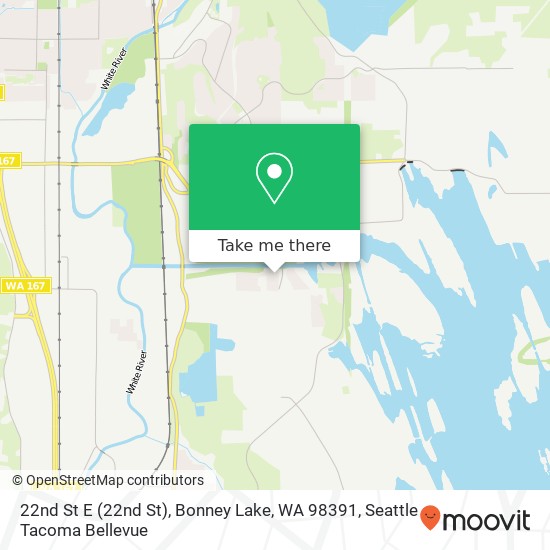 22nd St E (22nd St), Bonney Lake, WA 98391 map