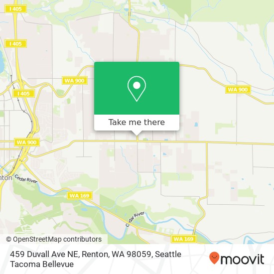 459 Duvall Ave NE, Renton, WA 98059 map