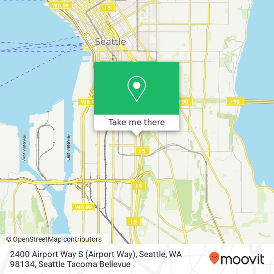 2400 Airport Way S (Airport Way), Seattle, WA 98134 map