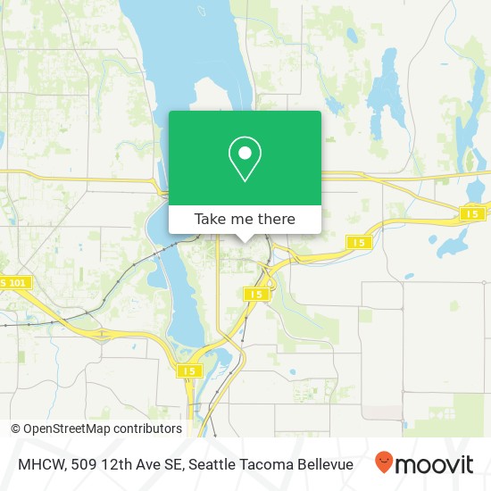 Mapa de MHCW, 509 12th Ave SE