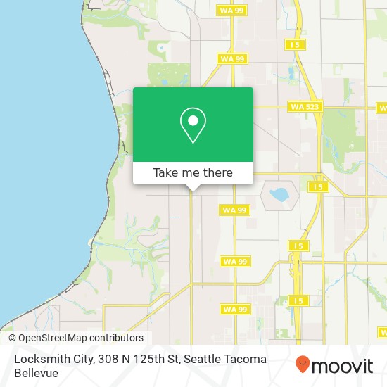 Locksmith City, 308 N 125th St map