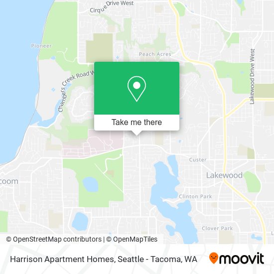 Harrison Apartment Homes map