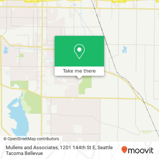 Mapa de Mullens and Associates, 1201 144th St E