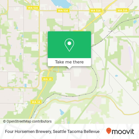 Four Horsemen Brewery map