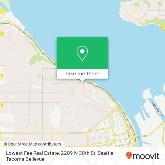 Lowest Fee Real Estate, 2209 N 30th St map