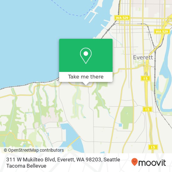 311 W Mukilteo Blvd, Everett, WA 98203 map