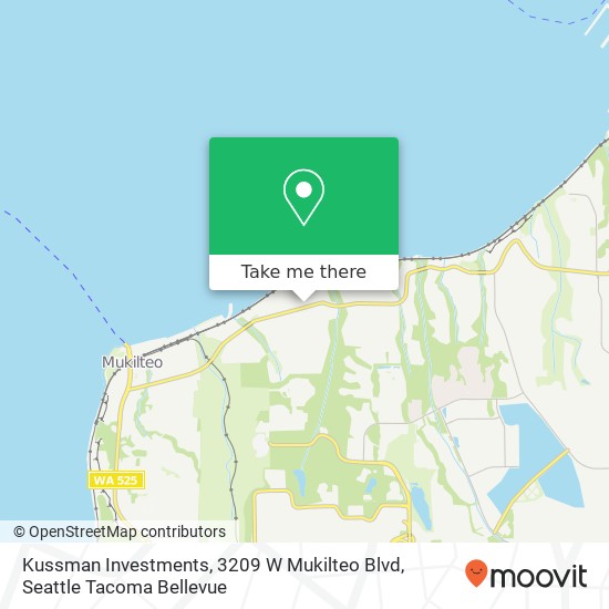 Kussman Investments, 3209 W Mukilteo Blvd map
