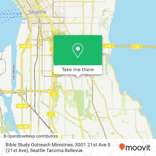 Bible Study Outreach Ministries, 3001 21st Ave S map