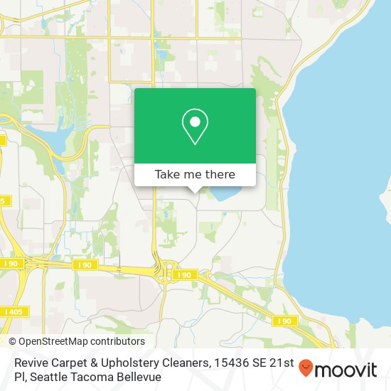 Revive Carpet & Upholstery Cleaners, 15436 SE 21st Pl map