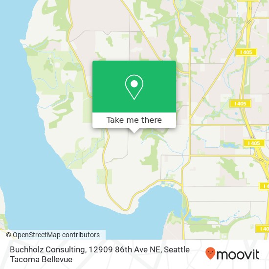 Mapa de Buchholz Consulting, 12909 86th Ave NE