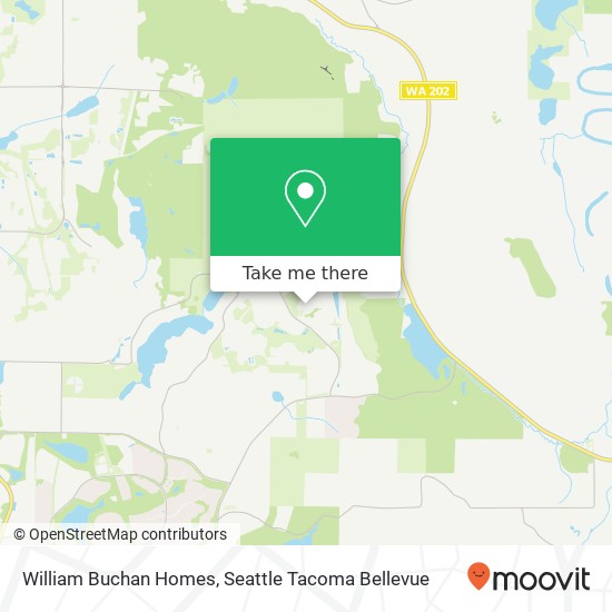 William Buchan Homes map