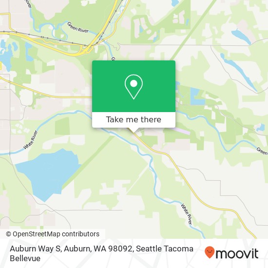 Mapa de Auburn Way S, Auburn, WA 98092