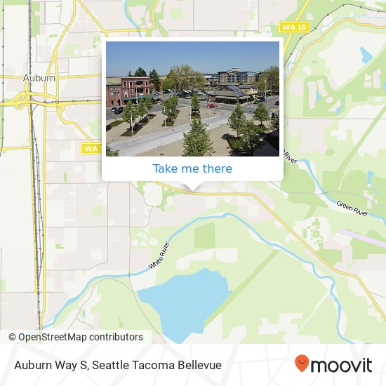 Mapa de Auburn Way S, Auburn, WA 98092