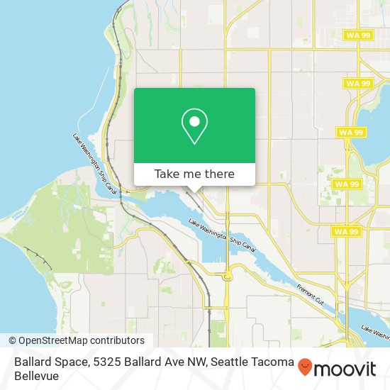 Ballard Space, 5325 Ballard Ave NW map