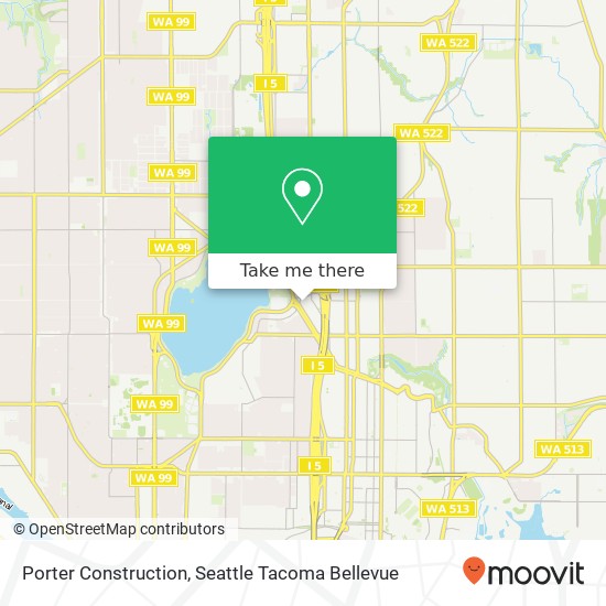 Mapa de Porter Construction