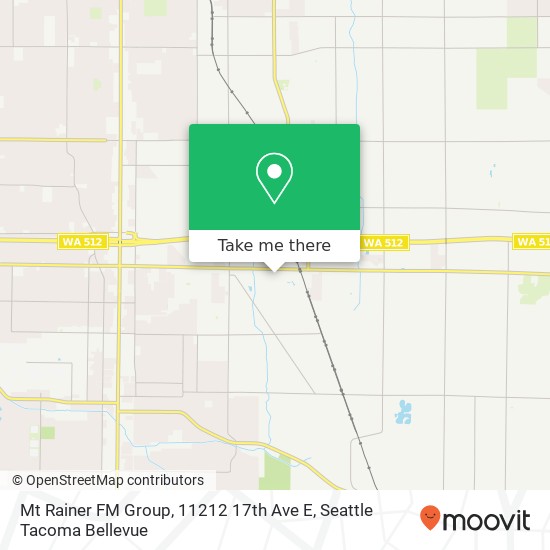 Mt Rainer FM Group, 11212 17th Ave E map