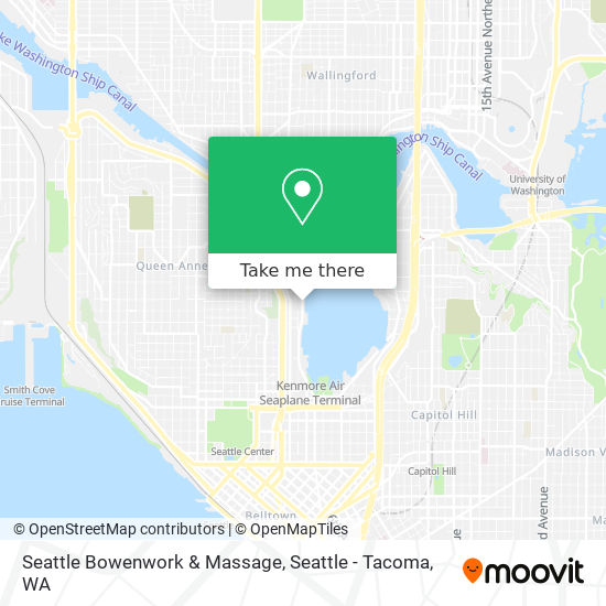 Mapa de Seattle Bowenwork & Massage