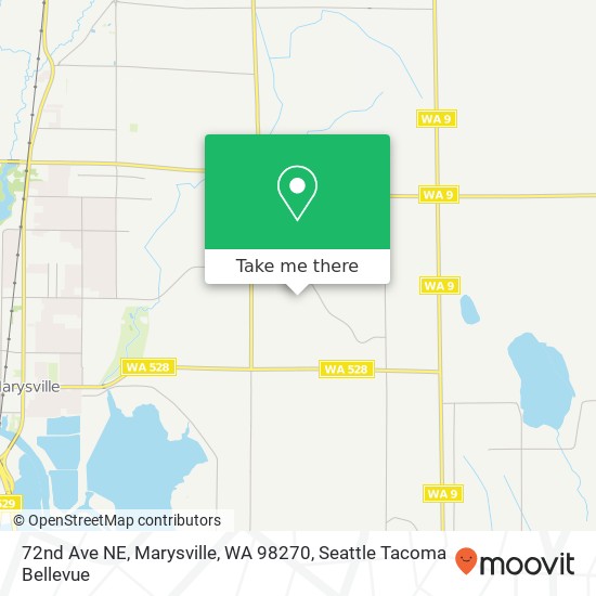 Mapa de 72nd Ave NE, Marysville, WA 98270