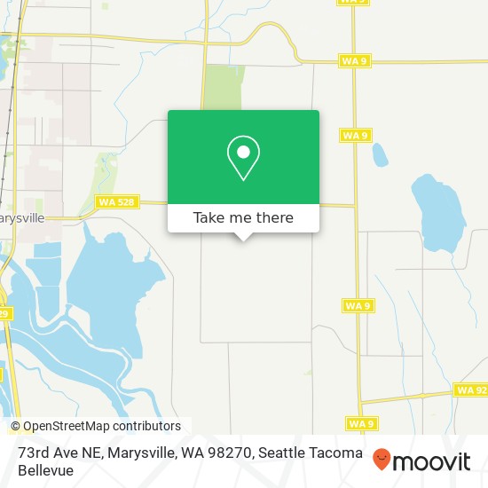 Mapa de 73rd Ave NE, Marysville, WA 98270