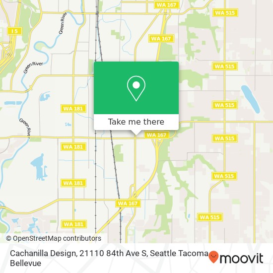 Cachanilla Design, 21110 84th Ave S map