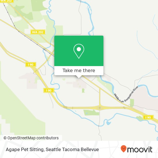 Agape Pet Sitting, 1125 SE Symmons Pl map