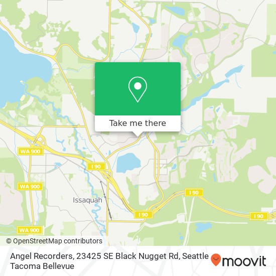 Mapa de Angel Recorders, 23425 SE Black Nugget Rd