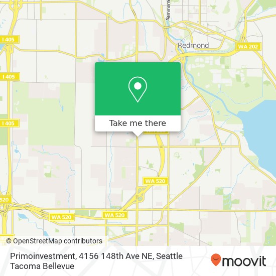 Primoinvestment, 4156 148th Ave NE map