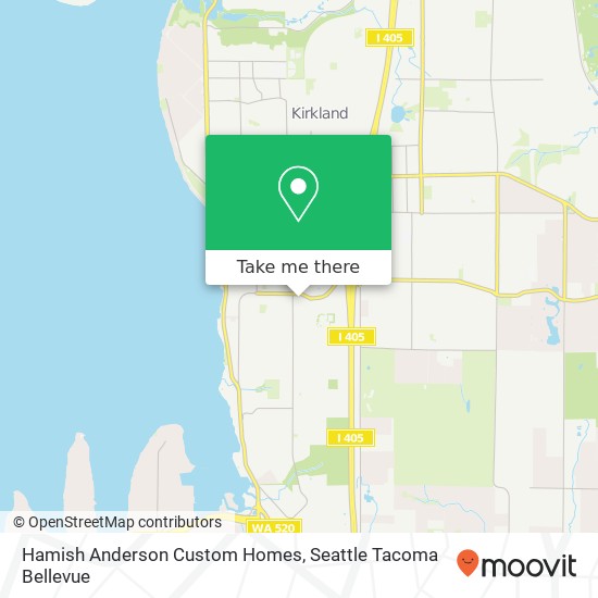 Mapa de Hamish Anderson Custom Homes