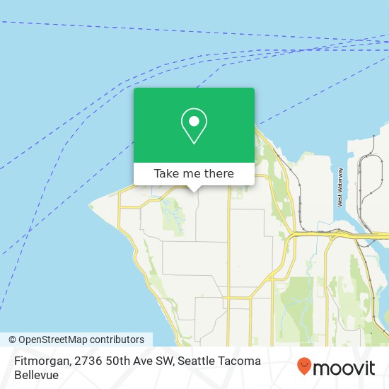 Fitmorgan, 2736 50th Ave SW map