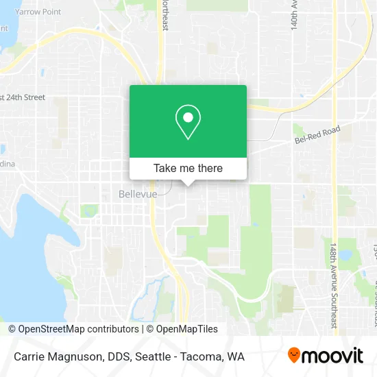 Mapa de Carrie Magnuson, DDS