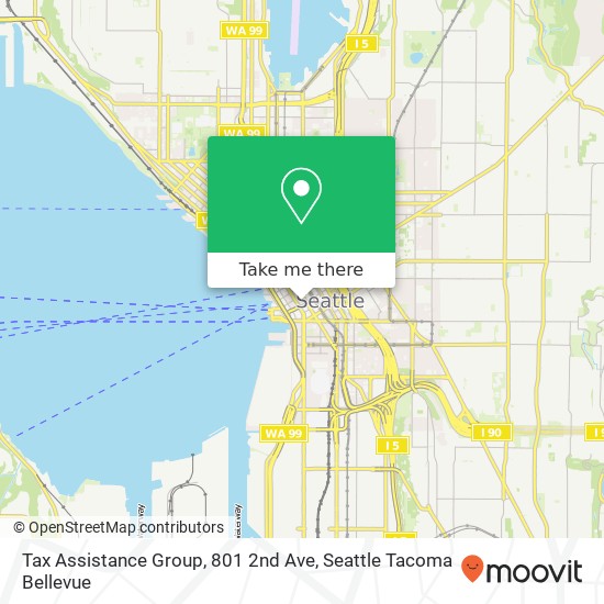 Mapa de Tax Assistance Group, 801 2nd Ave