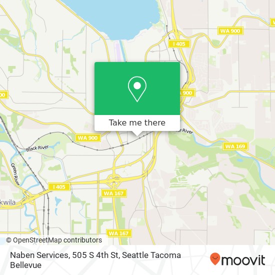 Naben Services, 505 S 4th St map