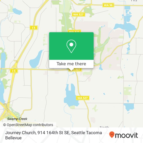 Mapa de Journey Church, 914 164th St SE