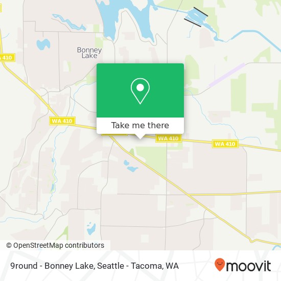 Mapa de 9round - Bonney Lake, Bonney Lake, WA 98391