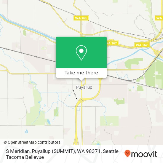 Mapa de S Meridian, Puyallup (SUMMIT), WA 98371