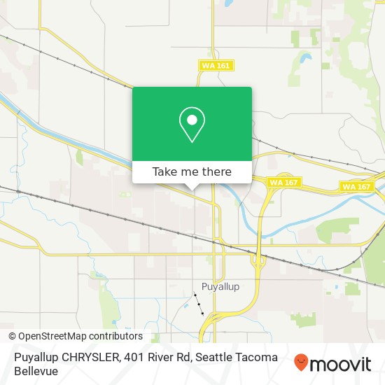 Puyallup CHRYSLER, 401 River Rd map