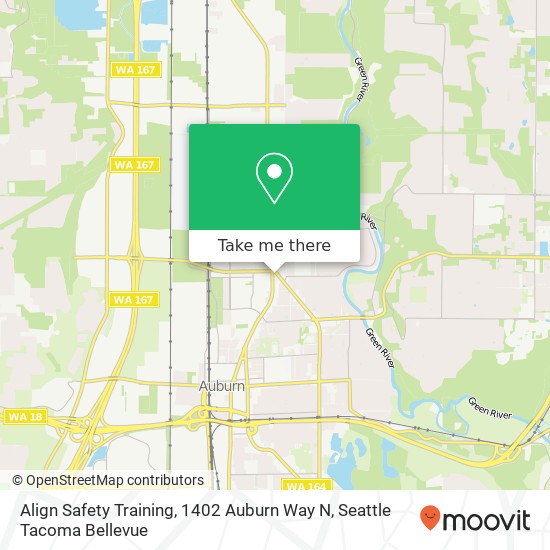 Align Safety Training, 1402 Auburn Way N map