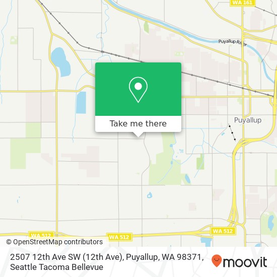 2507 12th Ave SW (12th Ave), Puyallup, WA 98371 map