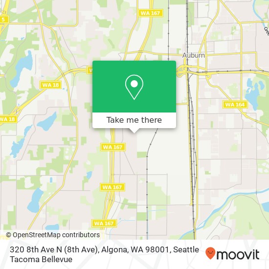 320 8th Ave N (8th Ave), Algona, WA 98001 map