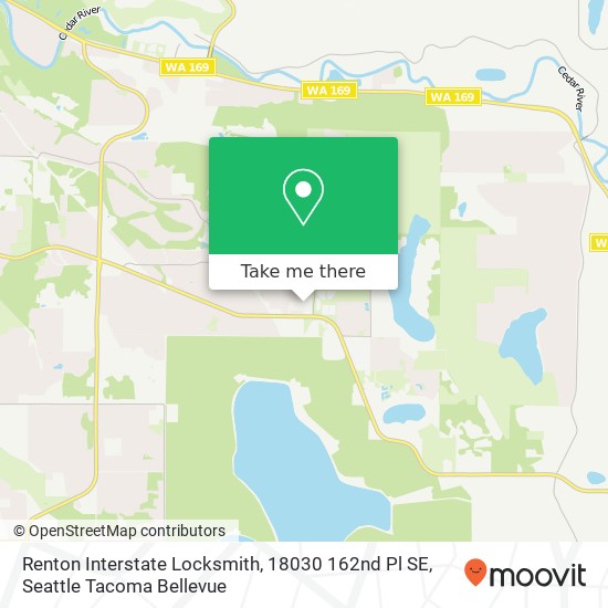 Renton Interstate Locksmith, 18030 162nd Pl SE map