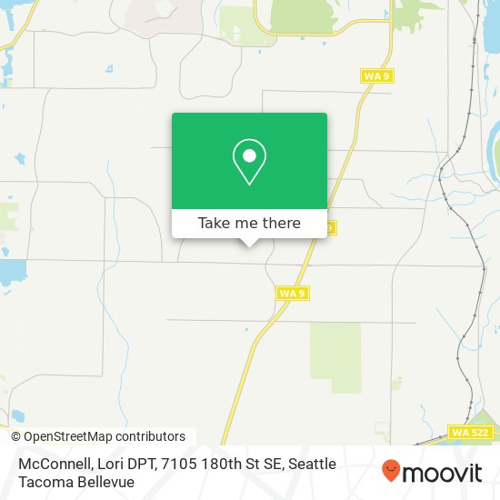 McConnell, Lori DPT, 7105 180th St SE map