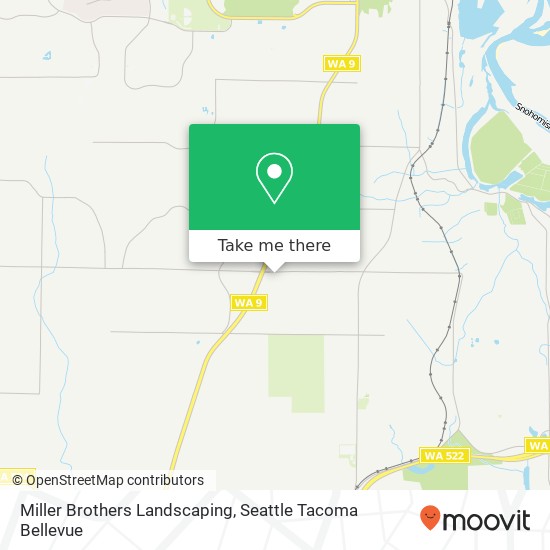 Miller Brothers Landscaping map